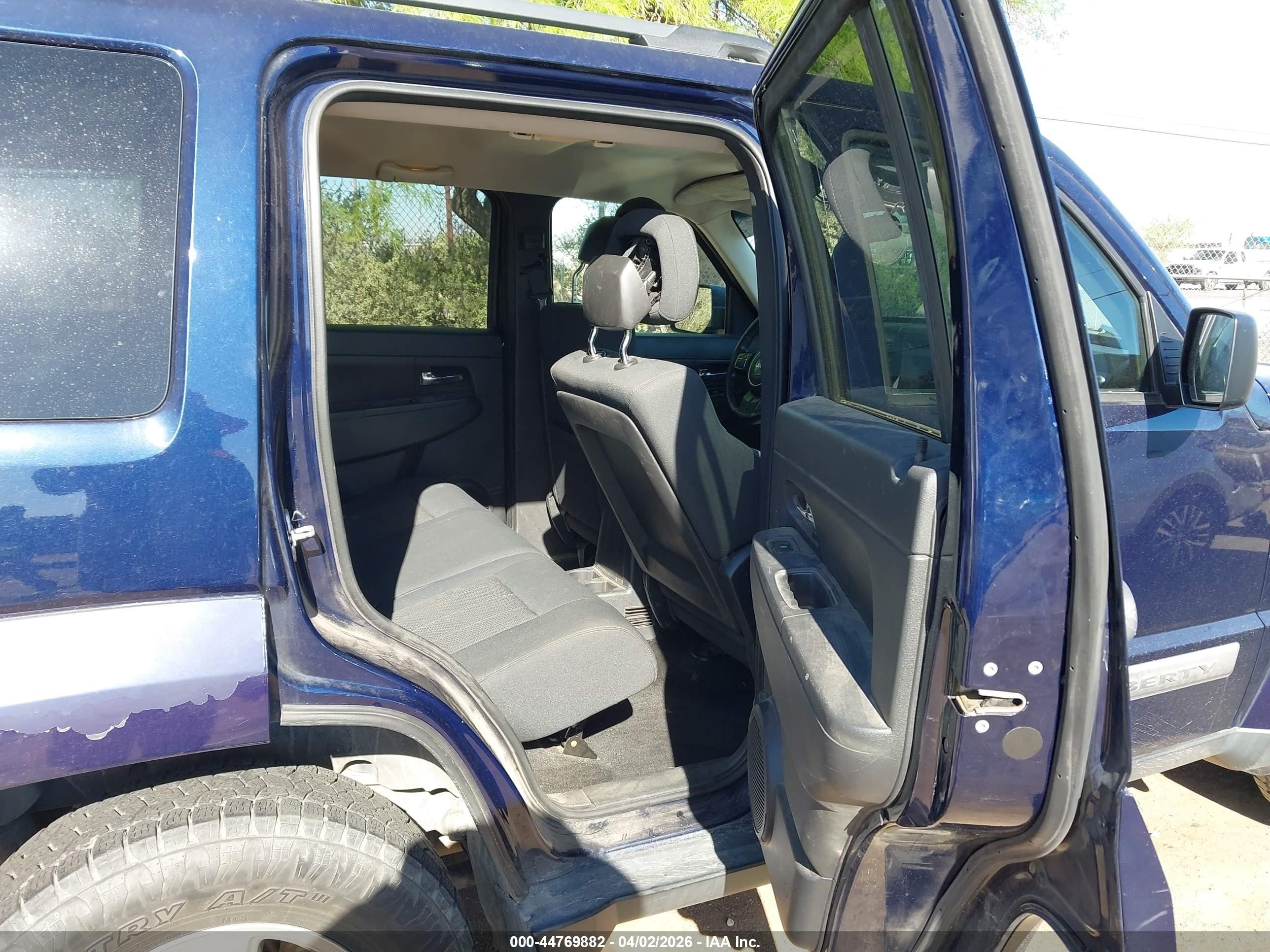 2012 Jeep Liberty Sport Dark Blue vin: 1C4PJMAK0CW189463