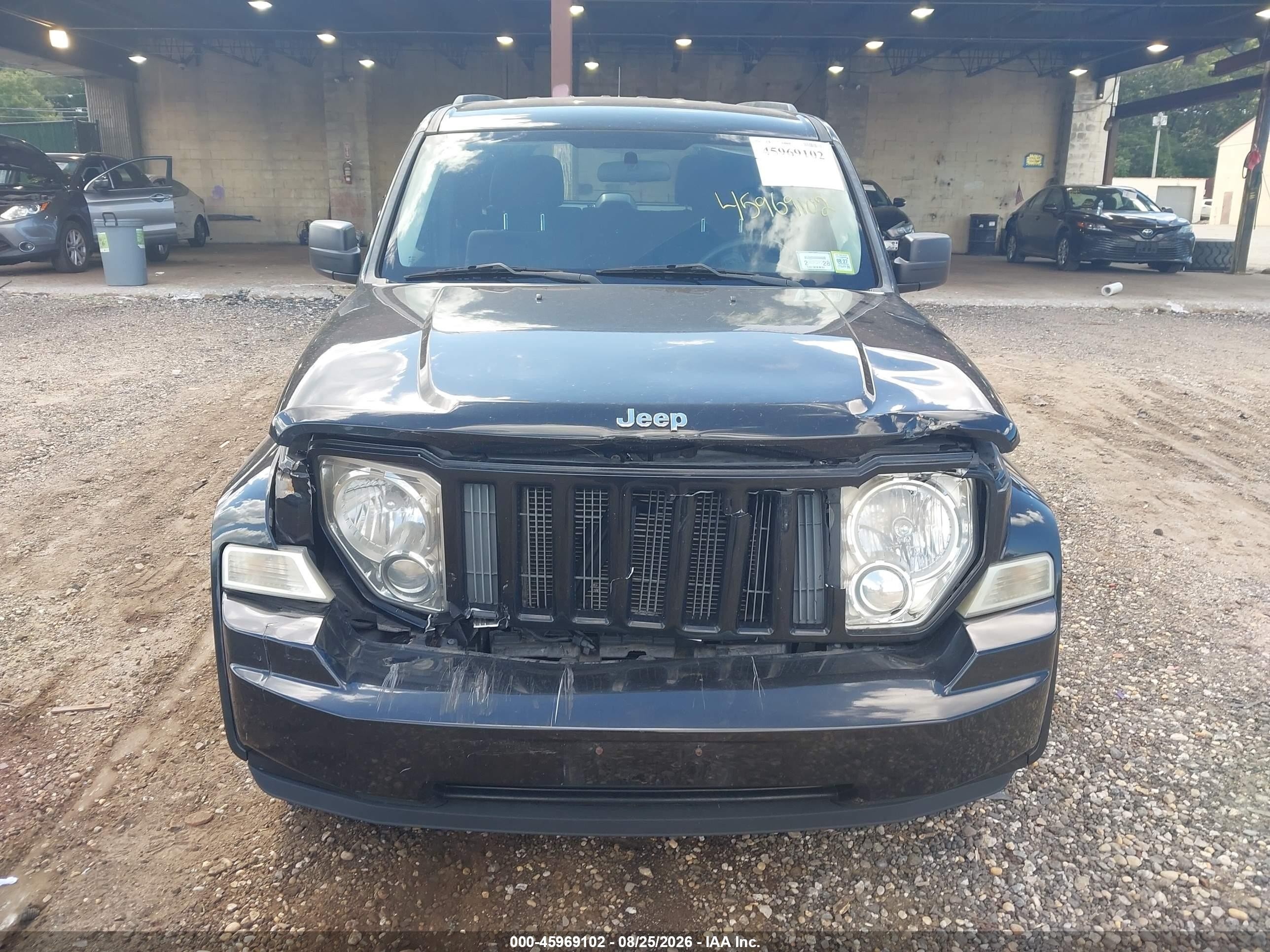 2012 Jeep Liberty Sport Black vin: 1C4PJMAK0CW192363
