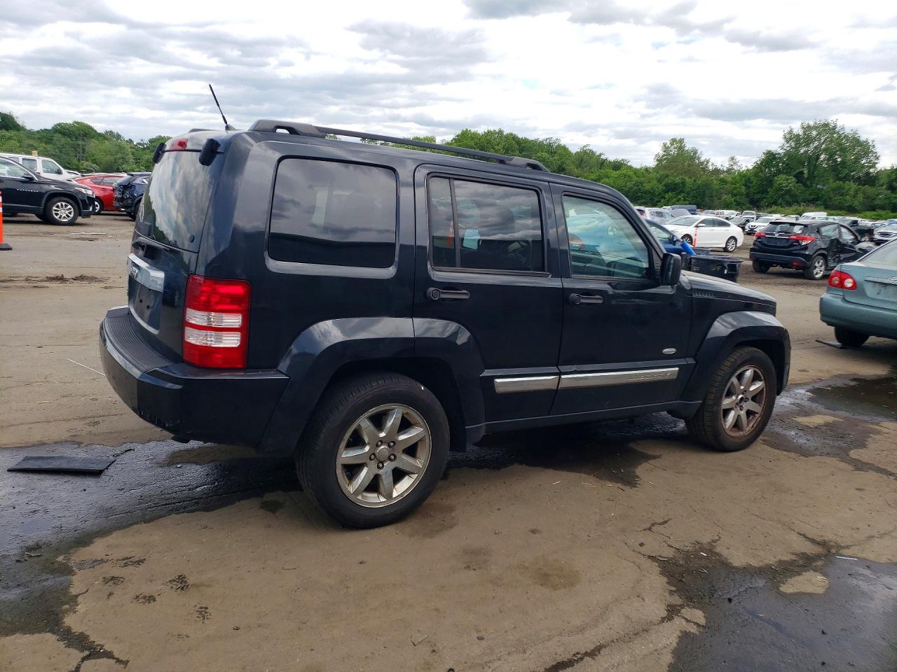 2012 Jeep Liberty Sport Black vin: 1C4PJMAK0CW206343
