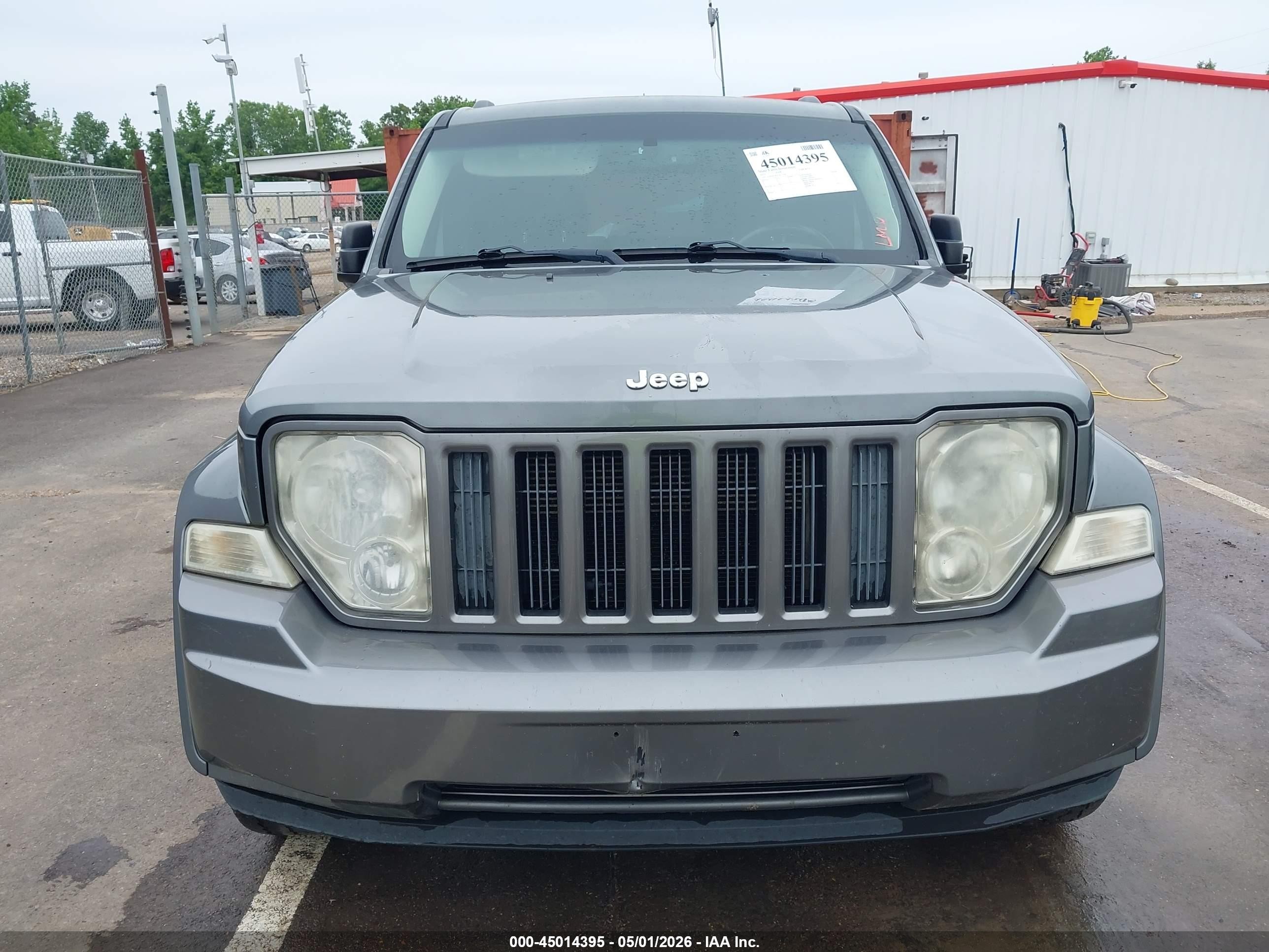 2012 Jeep Liberty Sport Серый vin: 1C4PJMAK1CW121642