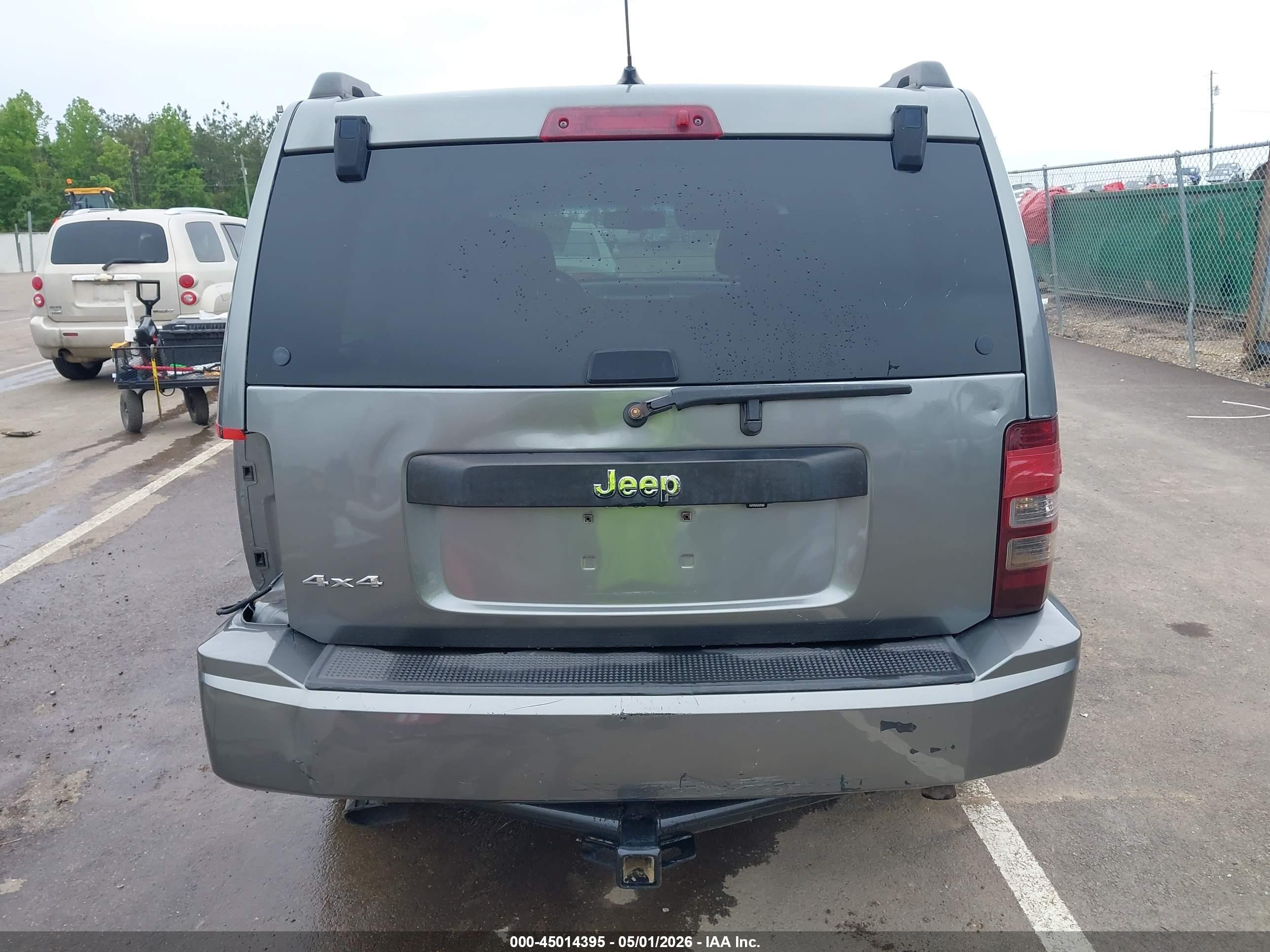 2012 Jeep Liberty Sport Серый vin: 1C4PJMAK1CW121642