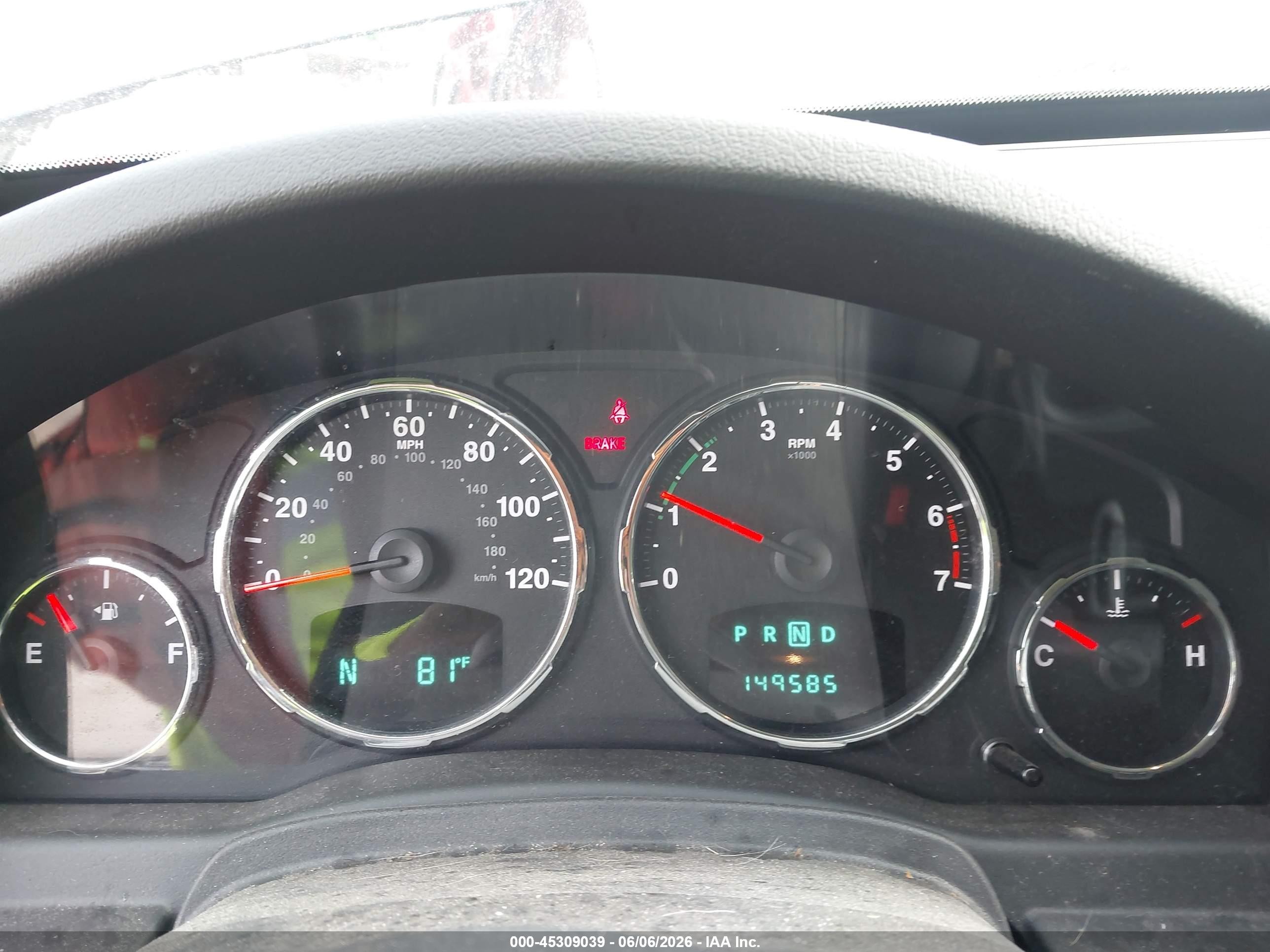 2012 Jeep Liberty Sport Черный vin: 1C4PJMAK1CW158769