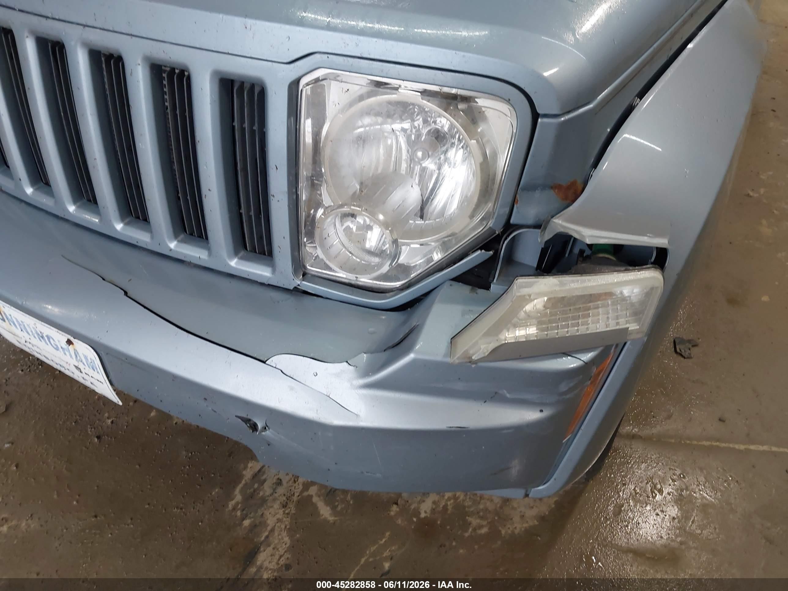 2012 Jeep Liberty Sport Light Blue vin: 1C4PJMAK1CW178102
