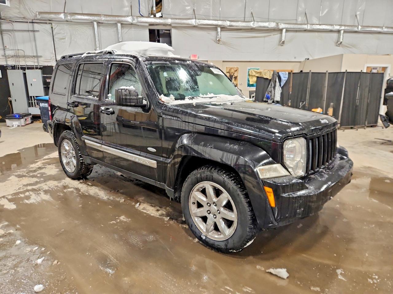 2012 Jeep Liberty Sport Black vin: 1C4PJMAK1CW181811