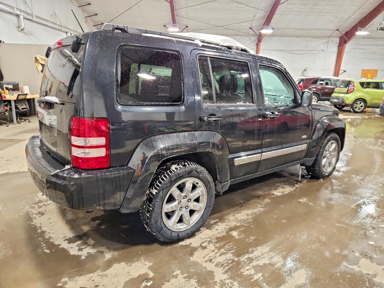 2012 Jeep Liberty Sport Black vin: 1C4PJMAK1CW181811