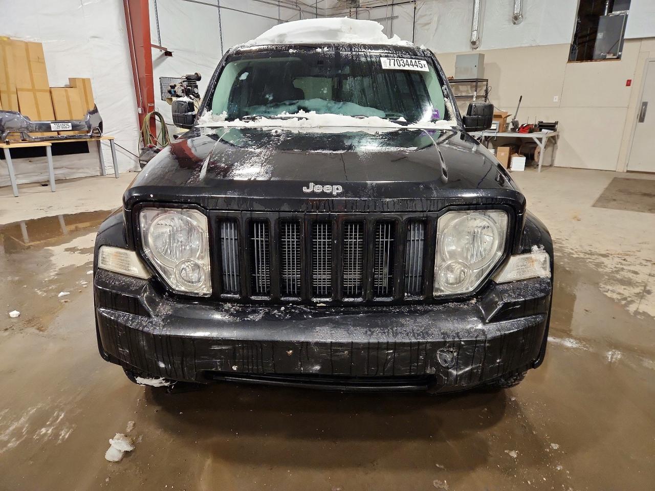 2012 Jeep Liberty Sport Black vin: 1C4PJMAK1CW181811
