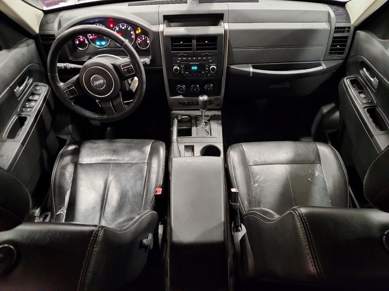 2012 Jeep Liberty Sport Black vin: 1C4PJMAK1CW181811
