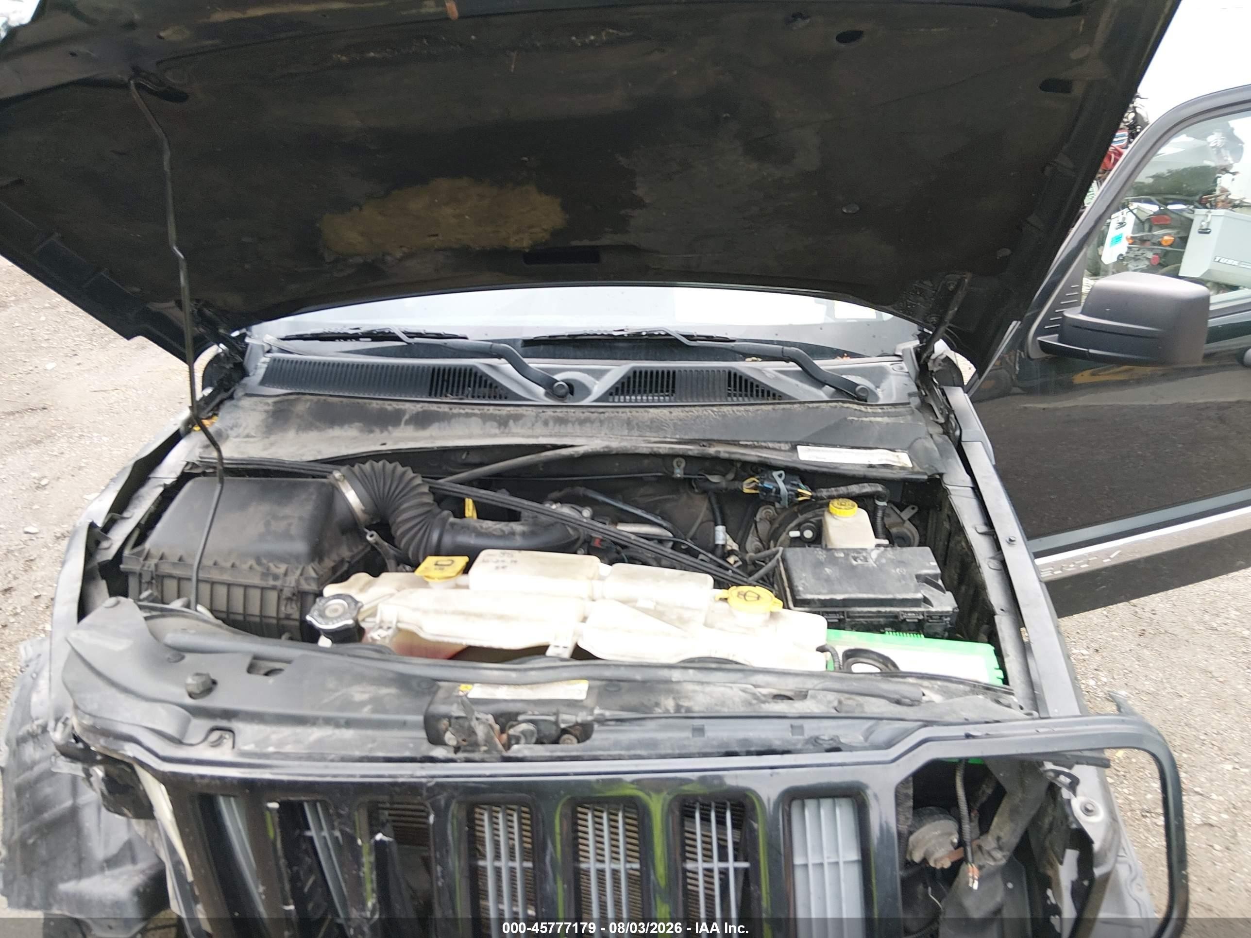 2012 Jeep Liberty Sport Черный vin: 1C4PJMAK1CW192260