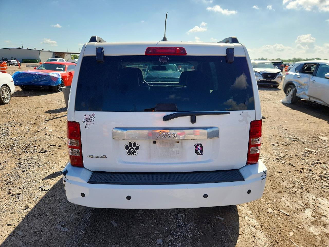 2012 Jeep Liberty Sport White vin: 1C4PJMAK1CW195627