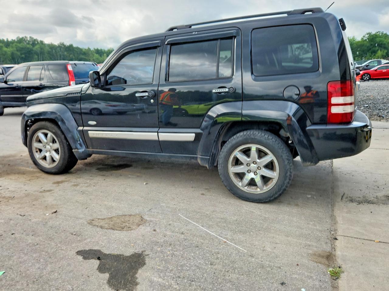 2012 Jeep Liberty Sport Black vin: 1C4PJMAK1CW197703