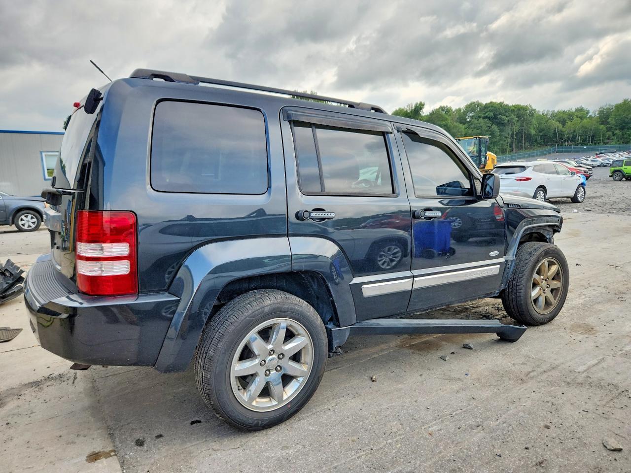 2012 Jeep Liberty Sport Black vin: 1C4PJMAK1CW197703