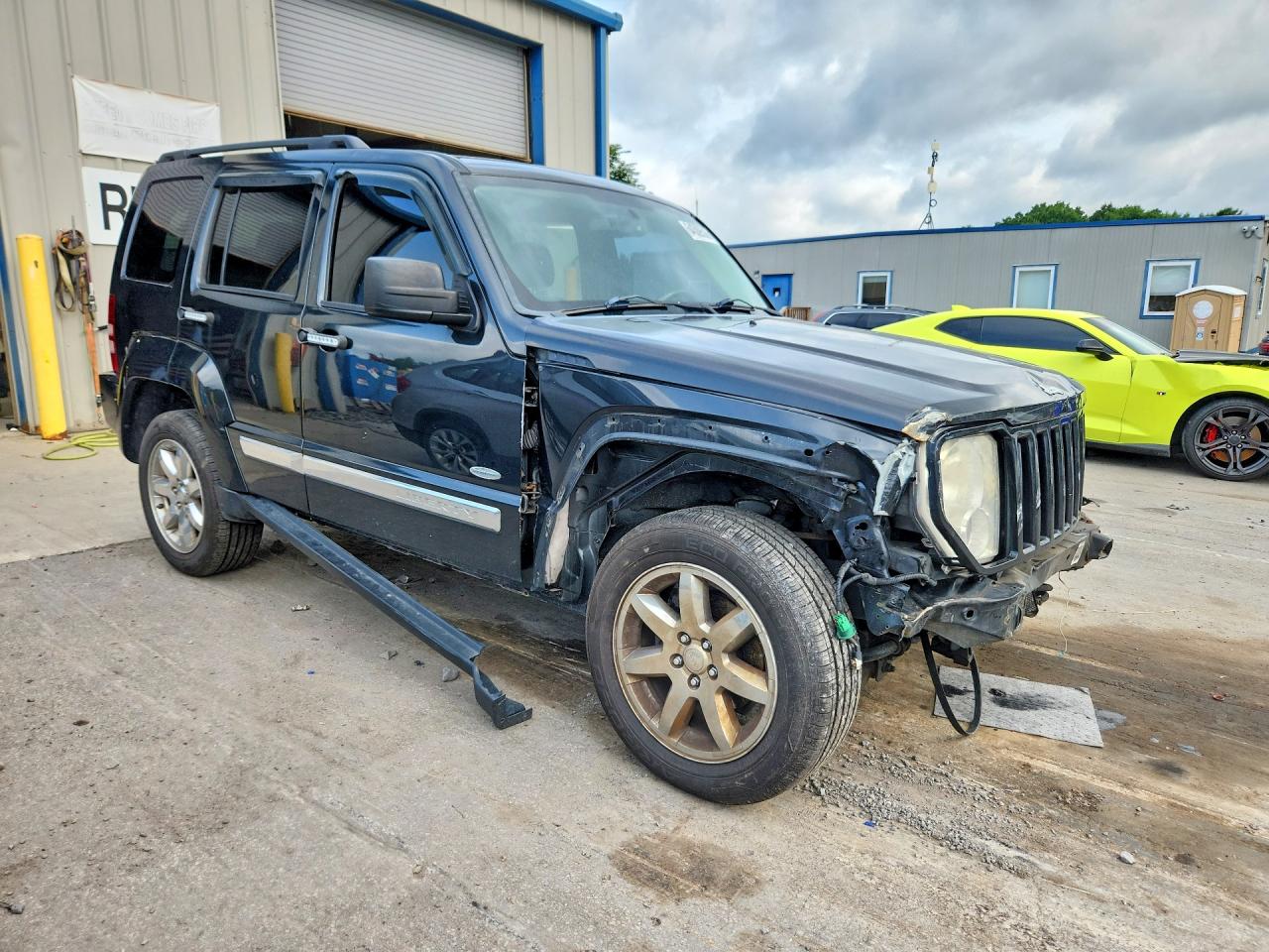 2012 Jeep Liberty Sport Black vin: 1C4PJMAK1CW197703