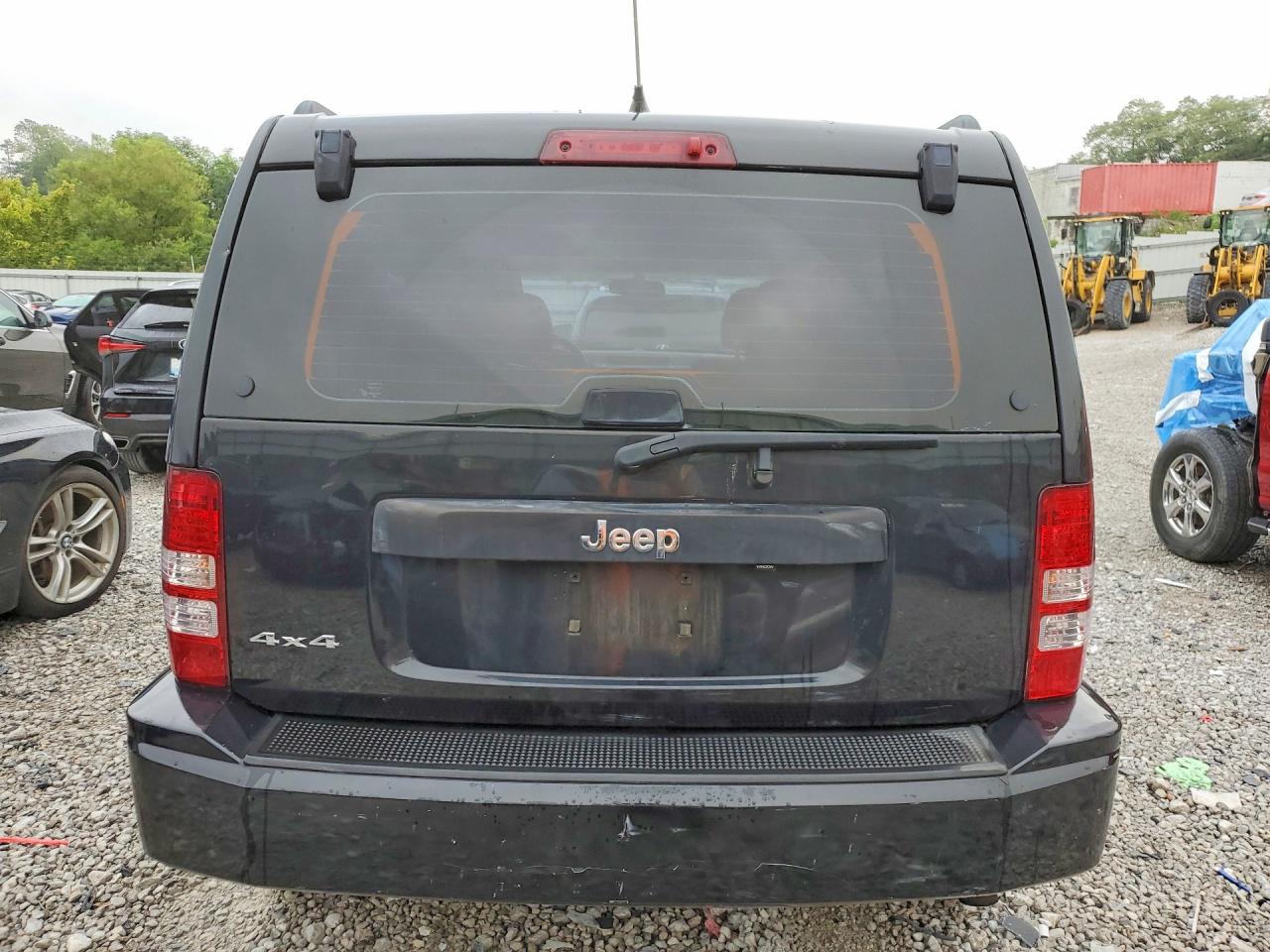 2012 Jeep Liberty Sport Черный vin: 1C4PJMAK1CW197734