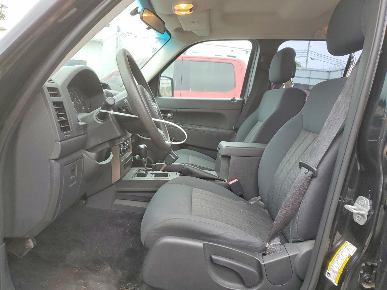 2012 Jeep Liberty Sport Черный vin: 1C4PJMAK1CW197734