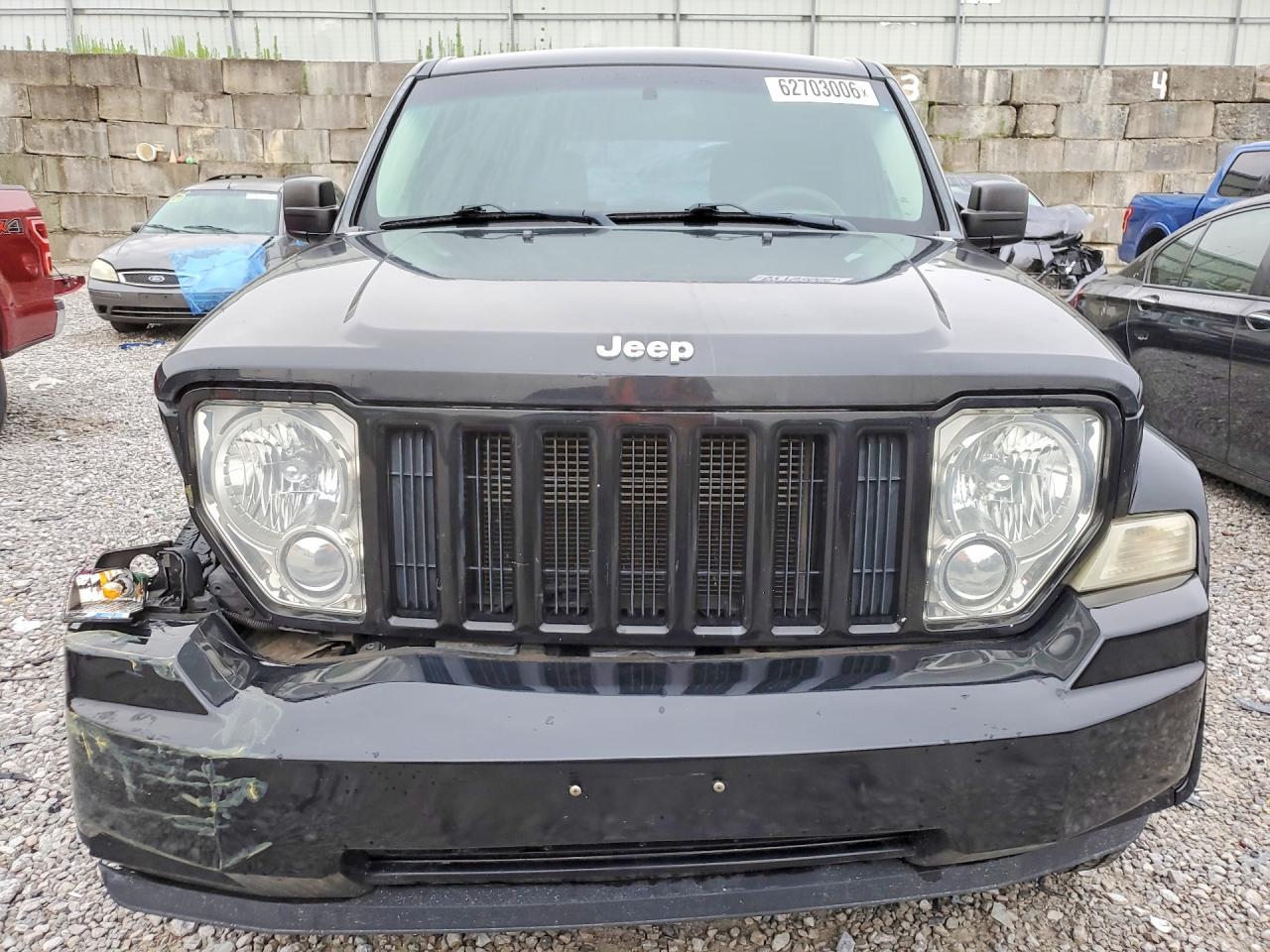 2012 Jeep Liberty Sport Черный vin: 1C4PJMAK1CW197734