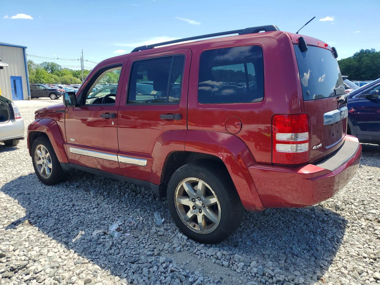 2012 Jeep Liberty Sport Red vin: 1C4PJMAK1CW199807