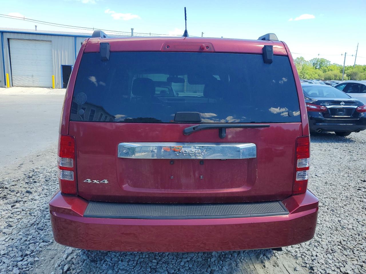 2012 Jeep Liberty Sport Red vin: 1C4PJMAK1CW199807