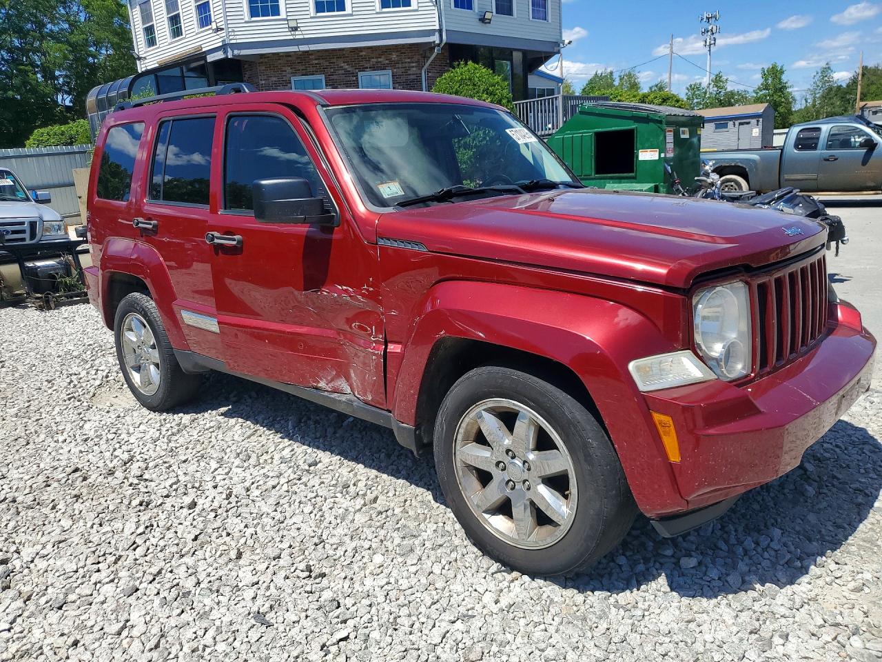 2012 Jeep Liberty Sport Red vin: 1C4PJMAK1CW199807