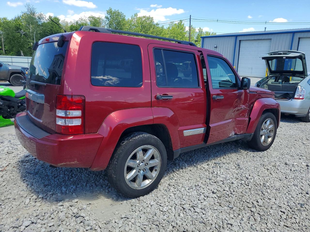 2012 Jeep Liberty Sport Red vin: 1C4PJMAK1CW199807