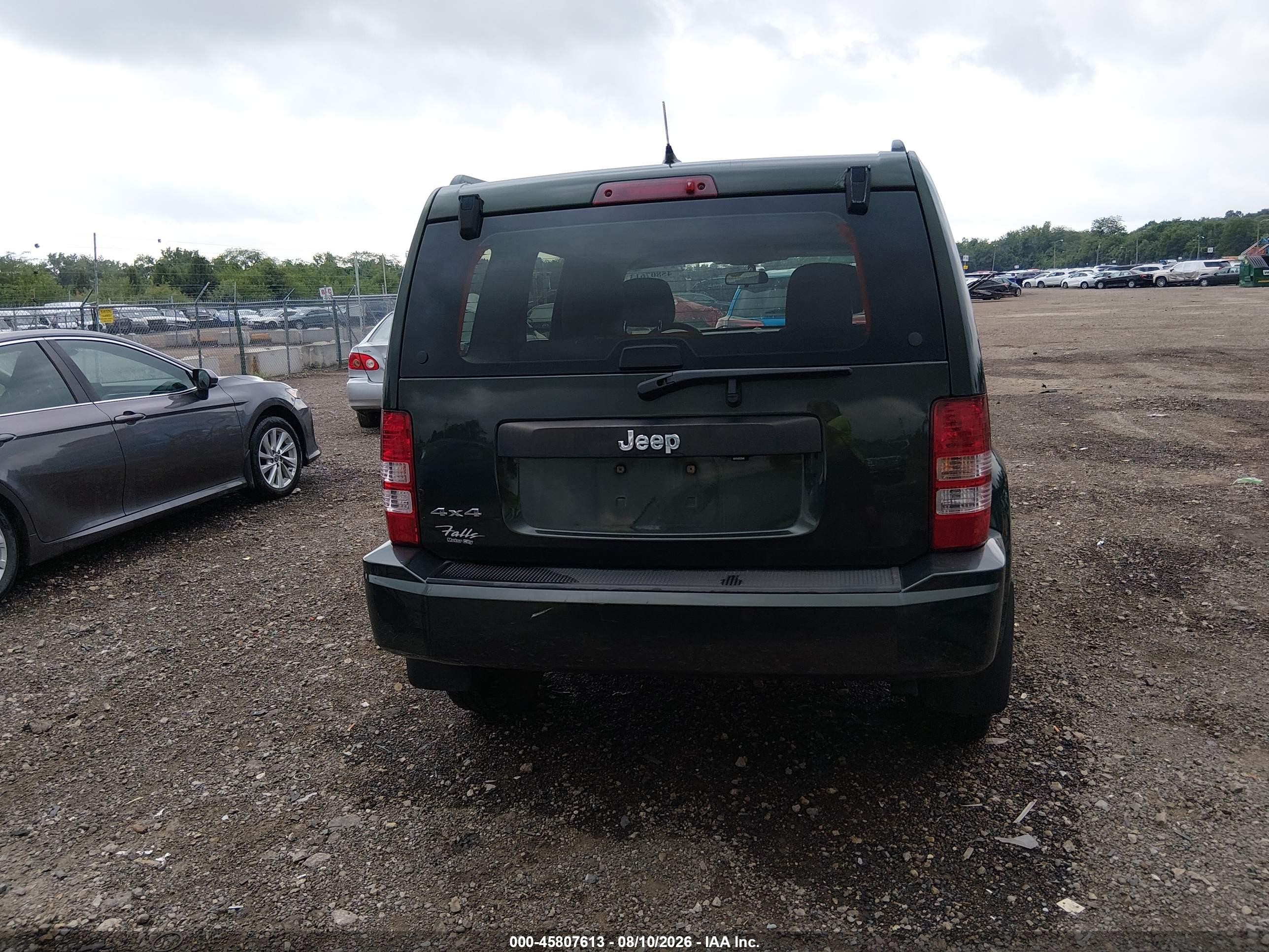 2012 Jeep Liberty Sport Green vin: 1C4PJMAK2CW102792