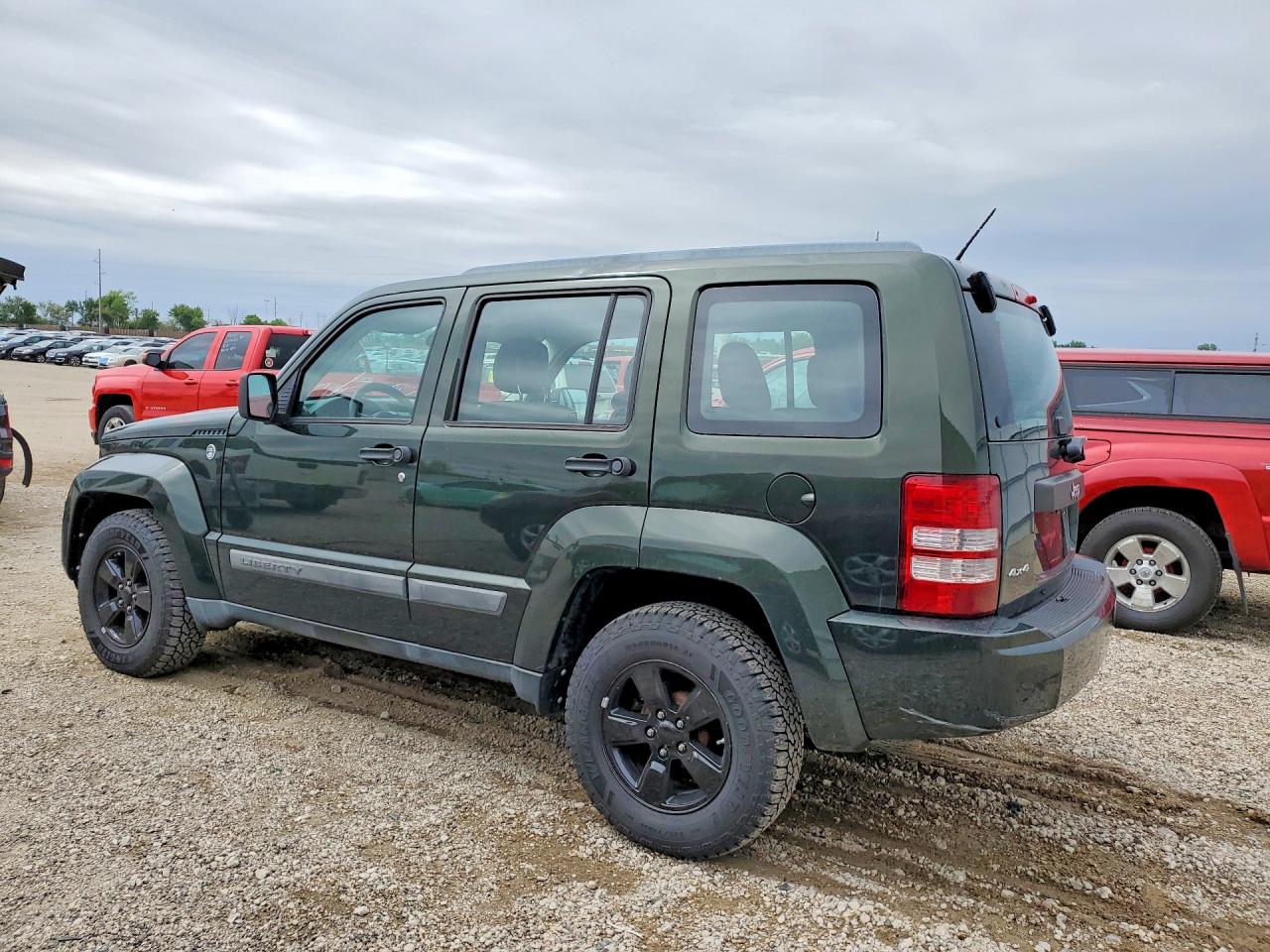2012 Jeep Liberty Sport Зеленый vin: 1C4PJMAK2CW103327