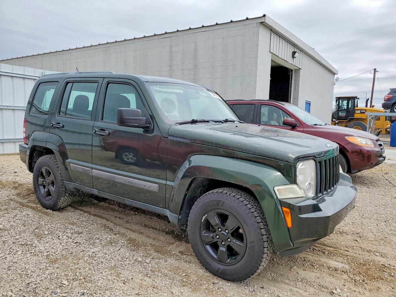 2012 Jeep Liberty Sport Зеленый vin: 1C4PJMAK2CW103327