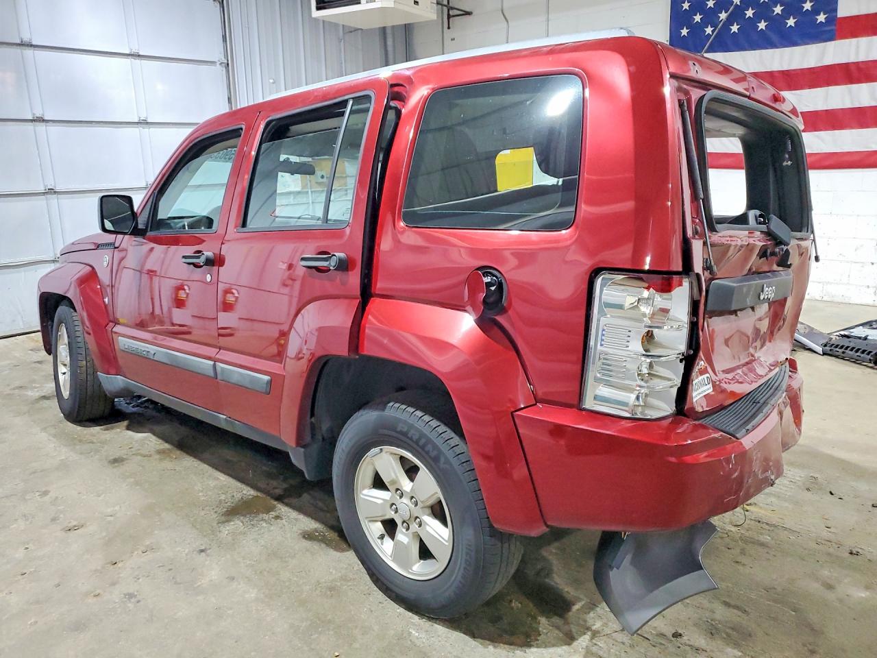 2012 Jeep Liberty Sport Maroon vin: 1C4PJMAK2CW105885
