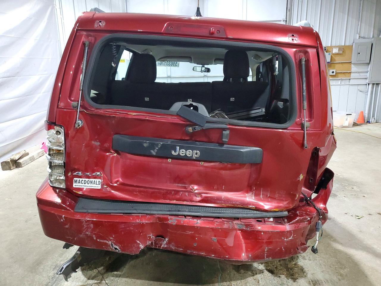 2012 Jeep Liberty Sport Maroon vin: 1C4PJMAK2CW105885