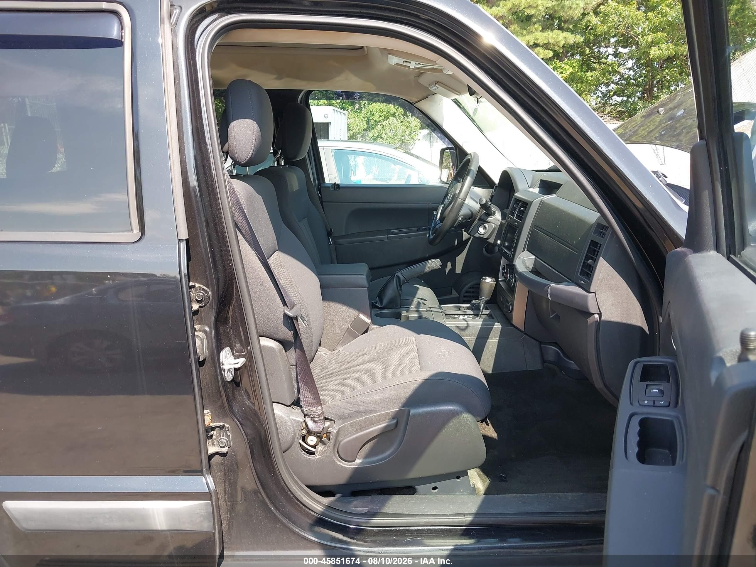 2012 Jeep Liberty Sport Black vin: 1C4PJMAK2CW144234