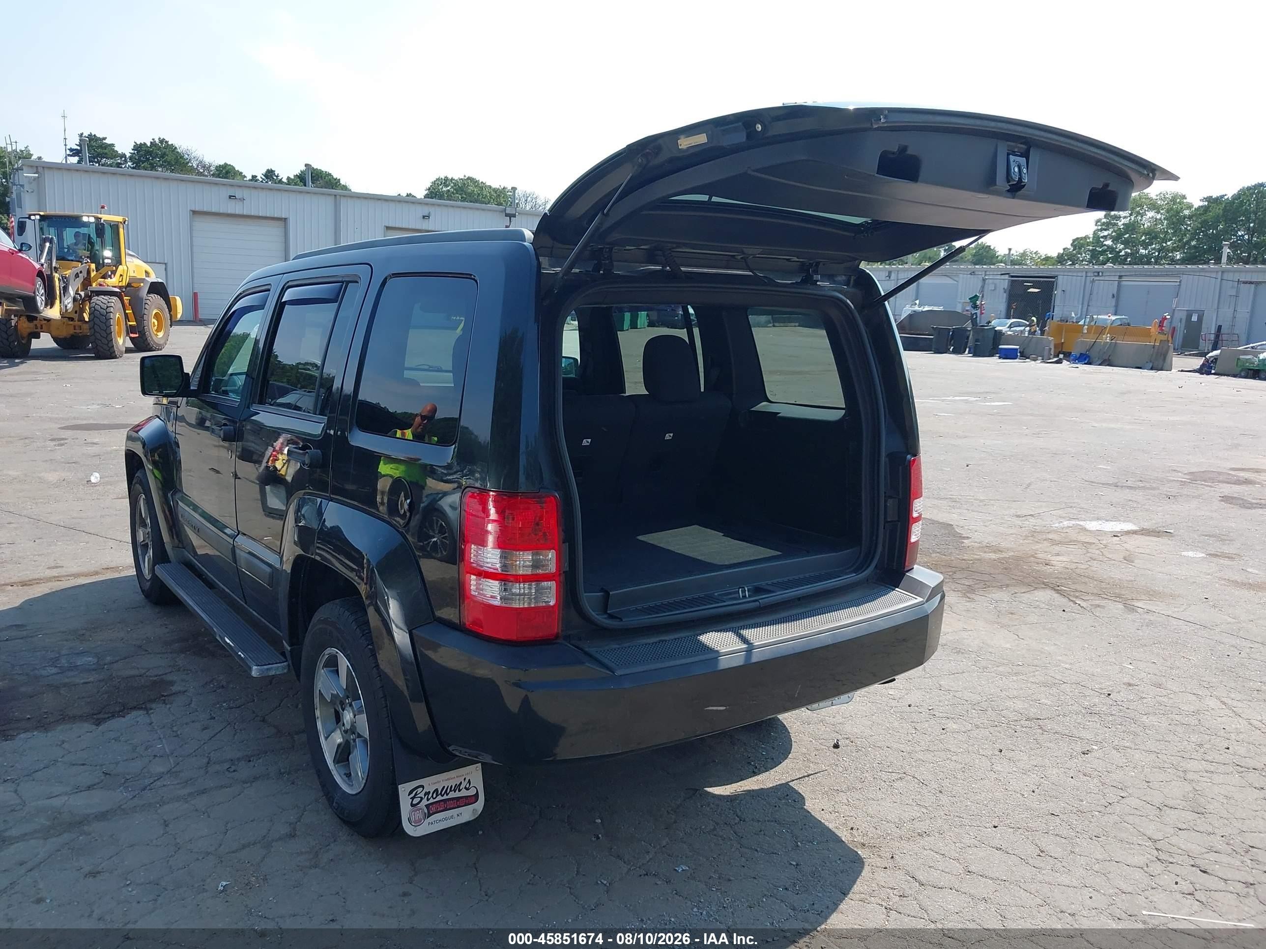 2012 Jeep Liberty Sport Black vin: 1C4PJMAK2CW144234