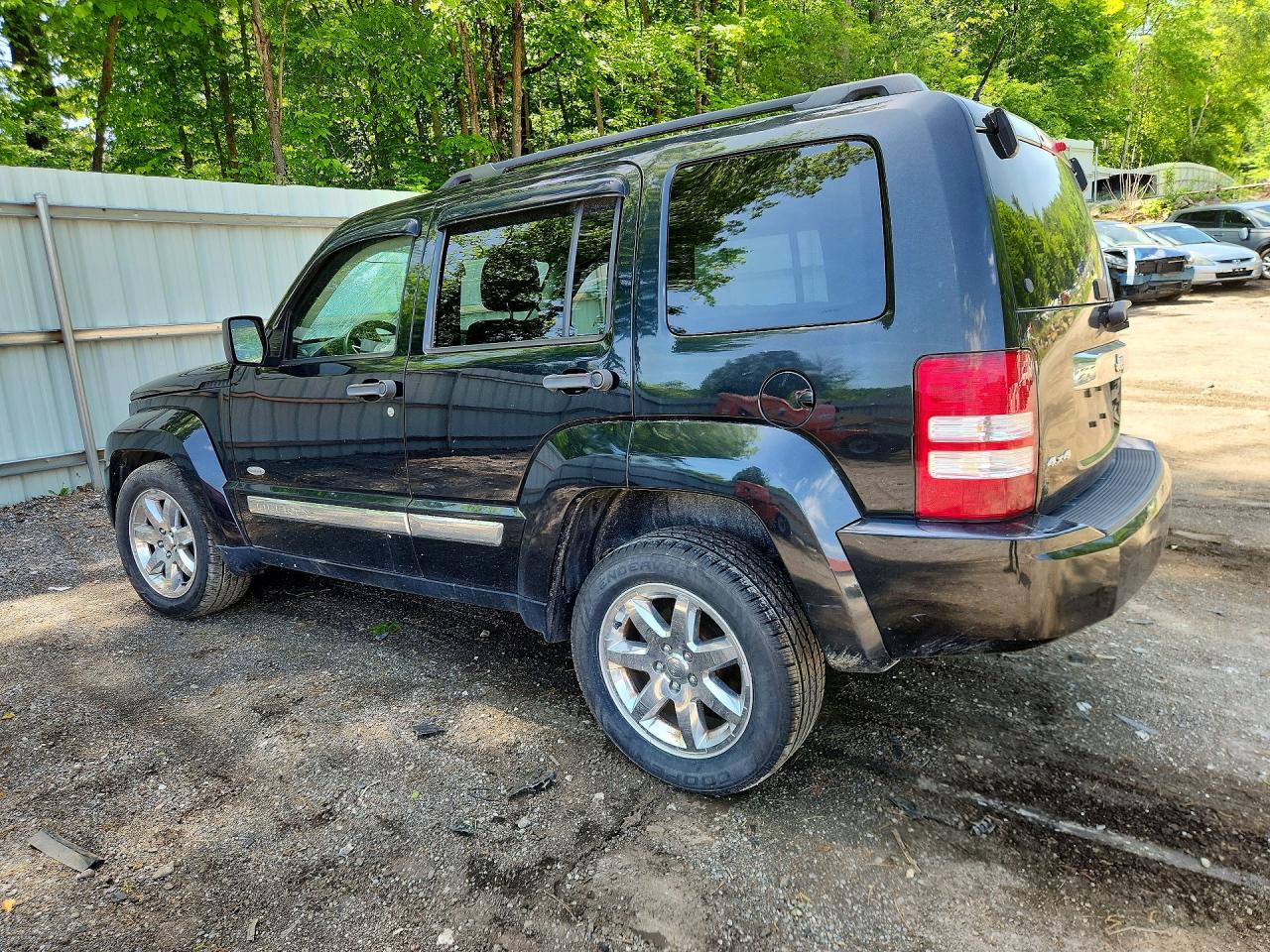2012 Jeep Liberty Sport Black vin: 1C4PJMAK2CW167965