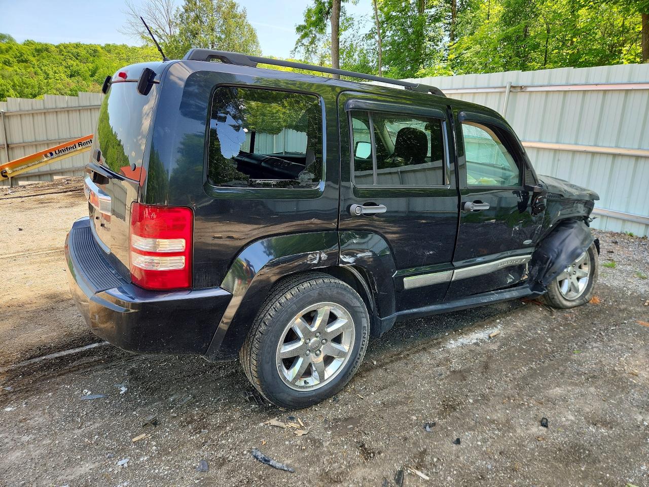 2012 Jeep Liberty Sport Black vin: 1C4PJMAK2CW167965