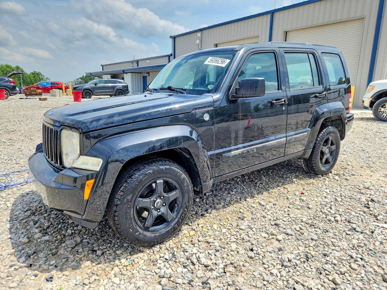 2012 Jeep Liberty Sport Black vin: 1C4PJMAK2CW172955