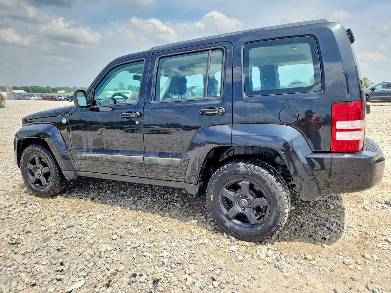 2012 Jeep Liberty Sport Black vin: 1C4PJMAK2CW172955