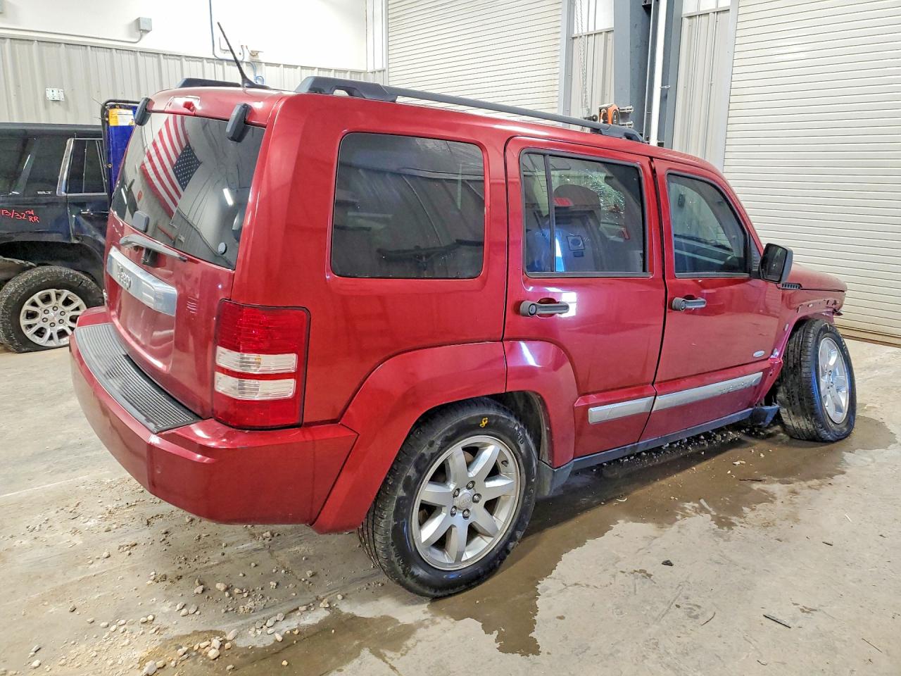 2012 Jeep Liberty Sport Maroon vin: 1C4PJMAK2CW181283