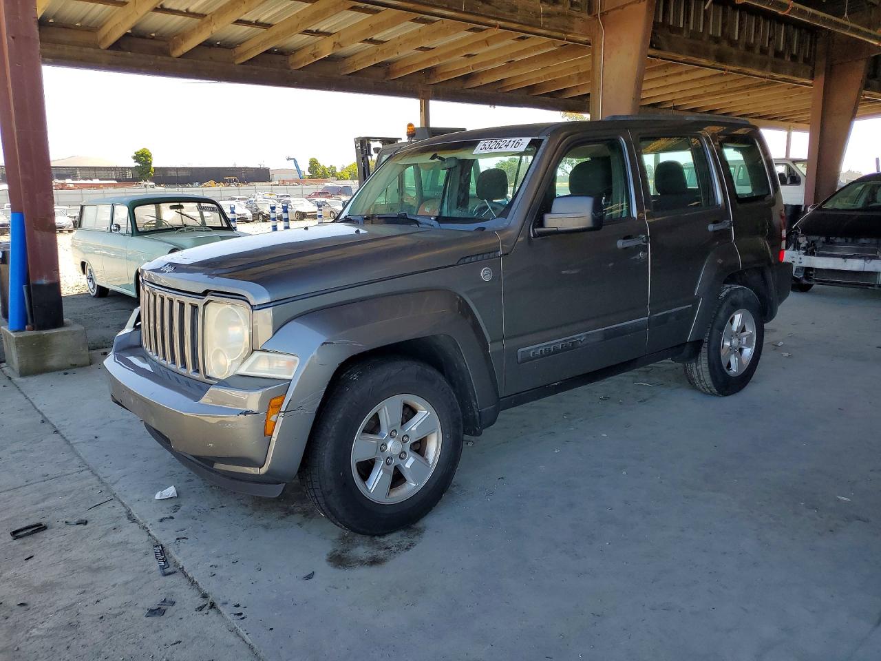 2012 Jeep Liberty Sport Gray vin: 1C4PJMAK2CW183552