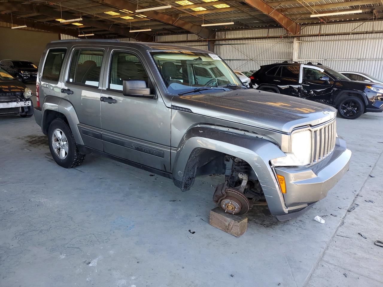 2012 Jeep Liberty Sport Gray vin: 1C4PJMAK2CW183552