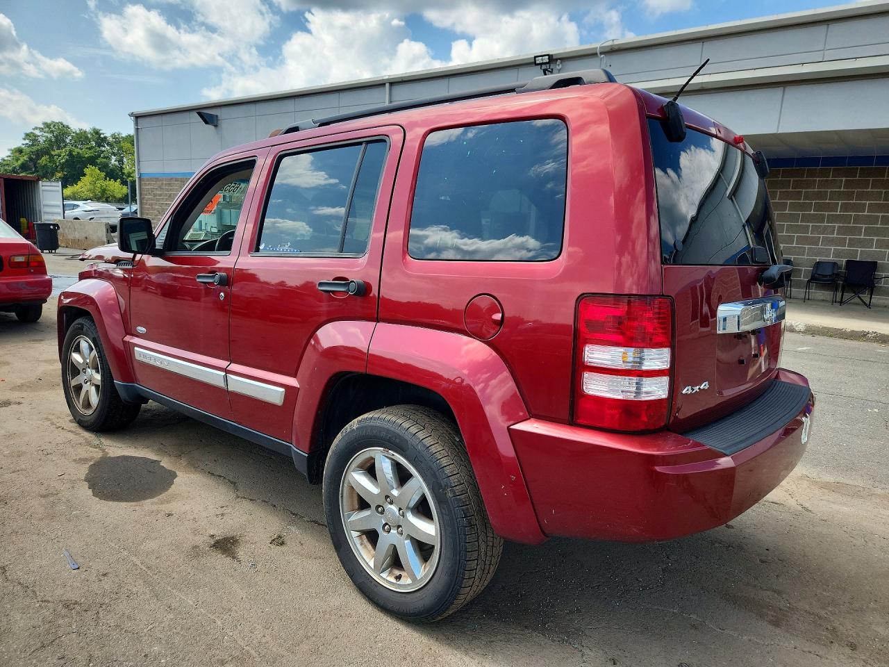 2012 Jeep Liberty Sport Burgundy vin: 1C4PJMAK2CW195863