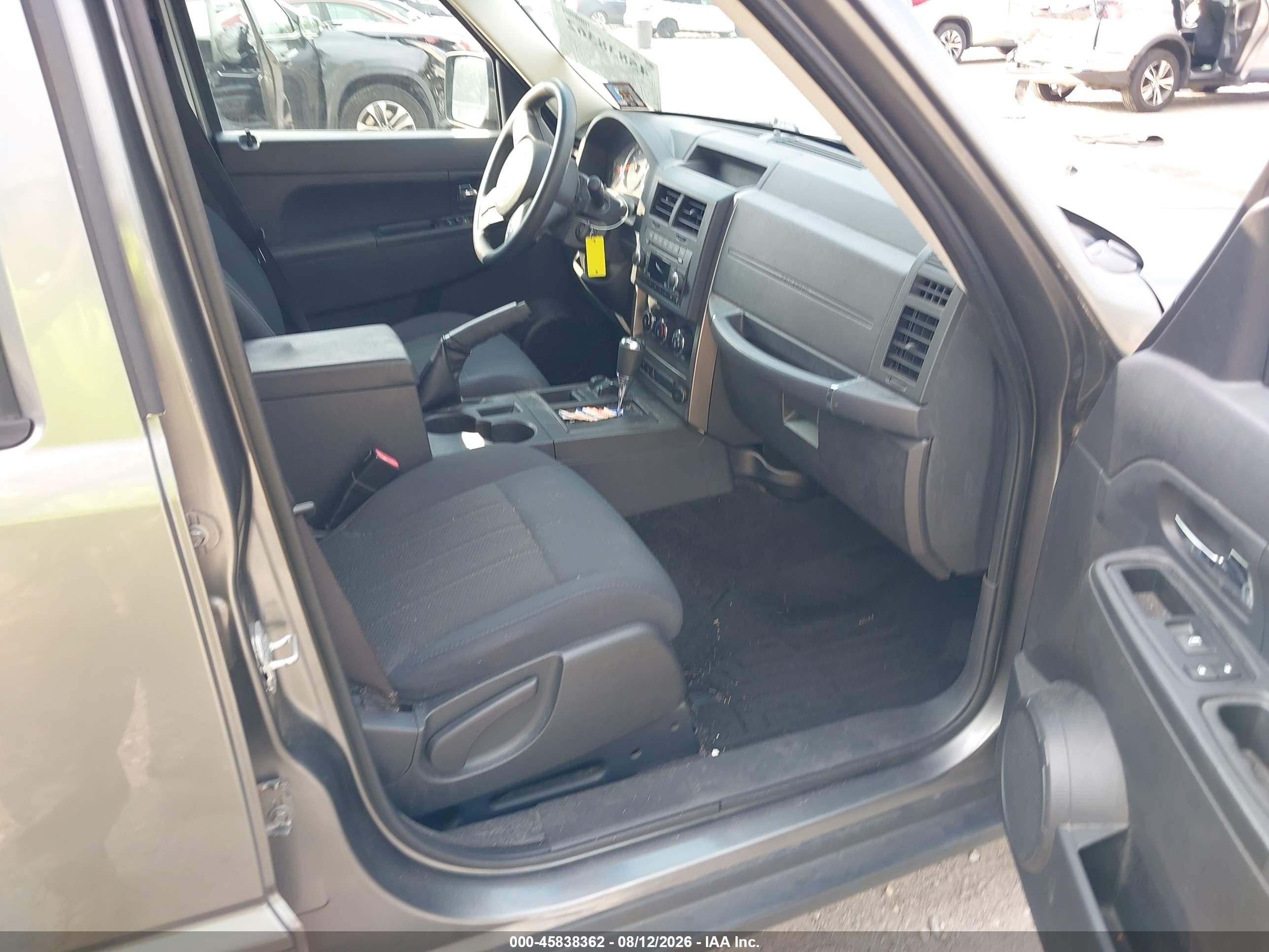 2012 Jeep Liberty Sport Gray vin: 1C4PJMAK2CW205260
