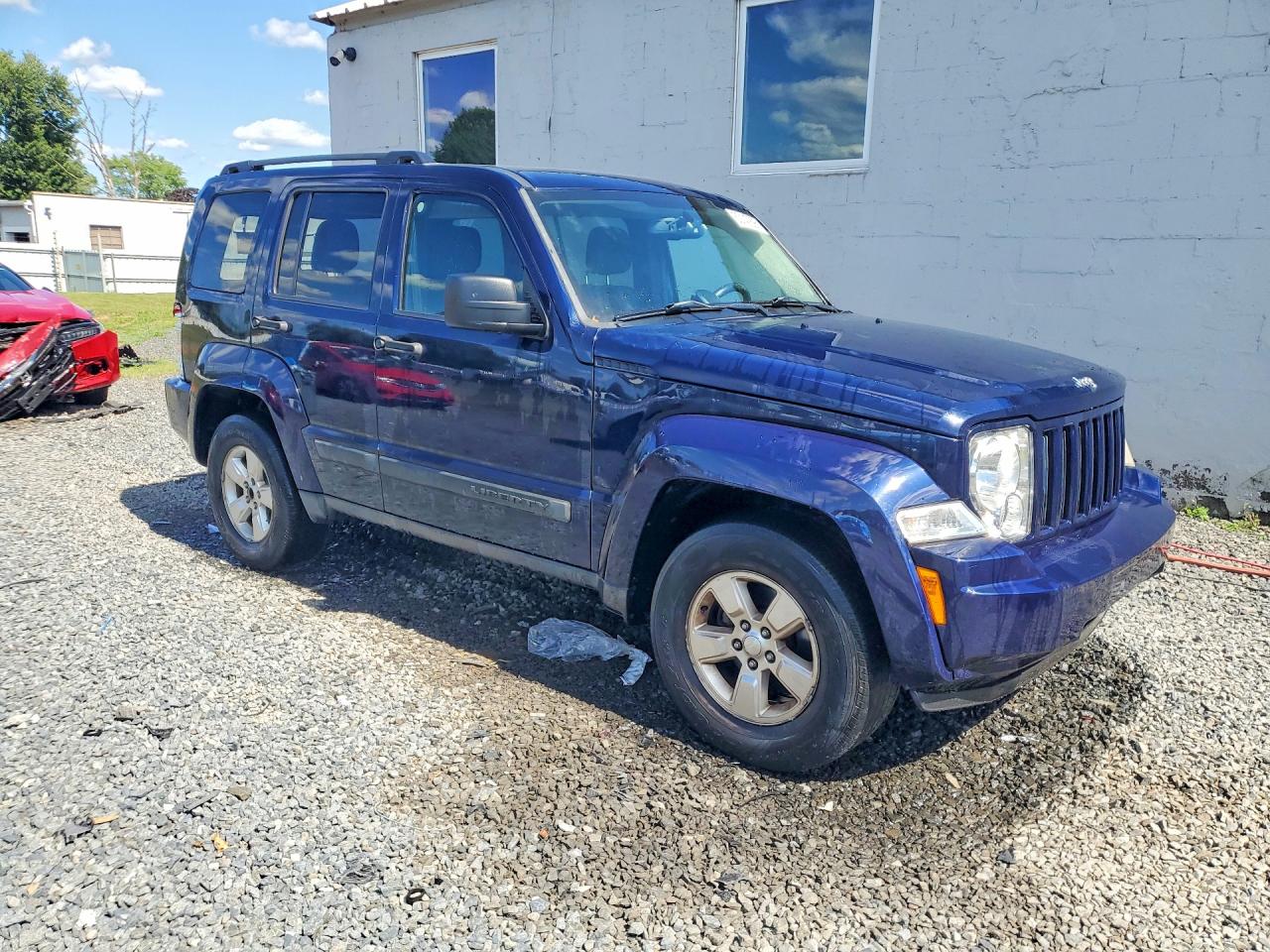 2012 Jeep Liberty Sport Синий vin: 1C4PJMAK3CW129869