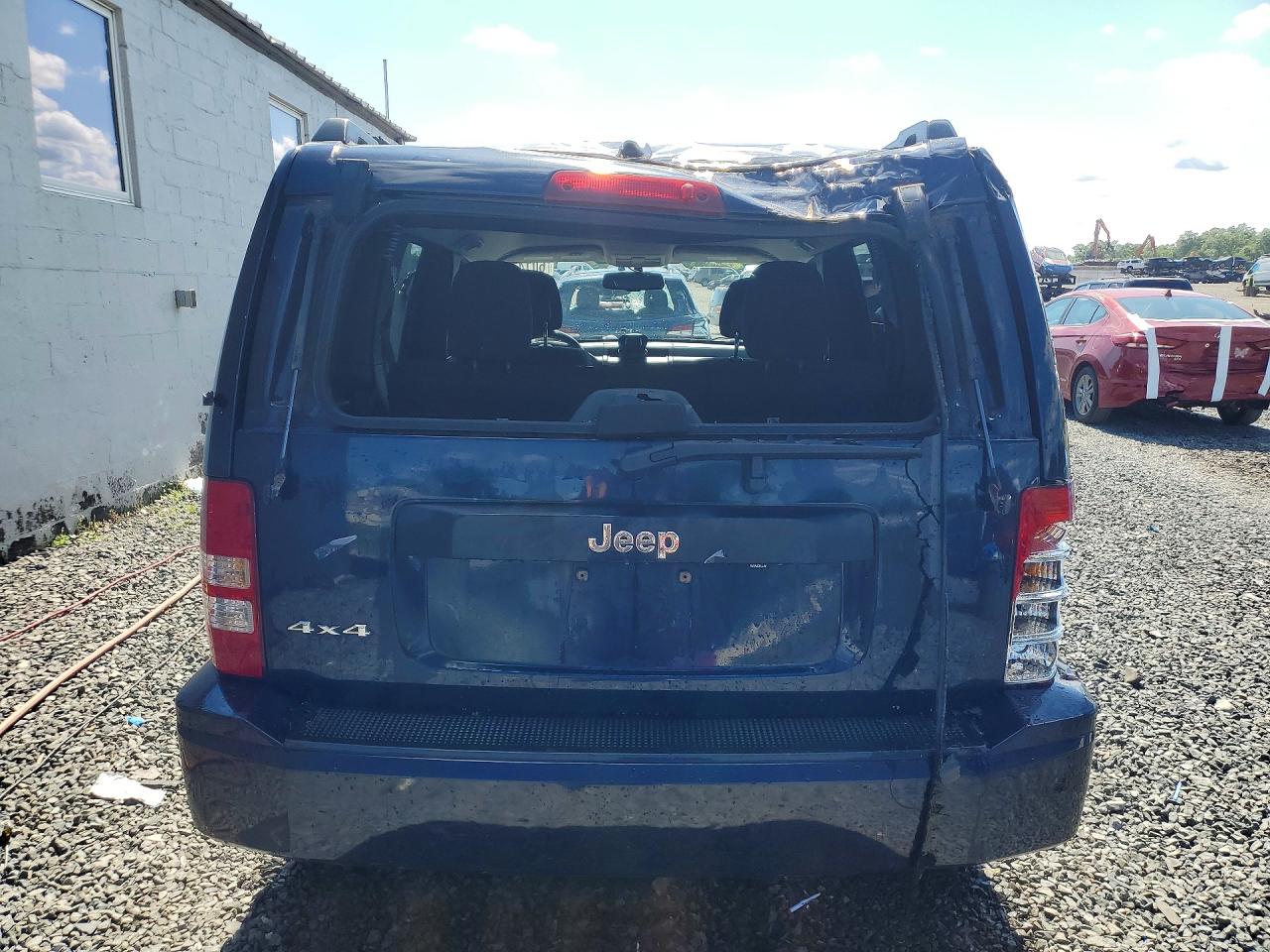 2012 Jeep Liberty Sport Синий vin: 1C4PJMAK3CW129869