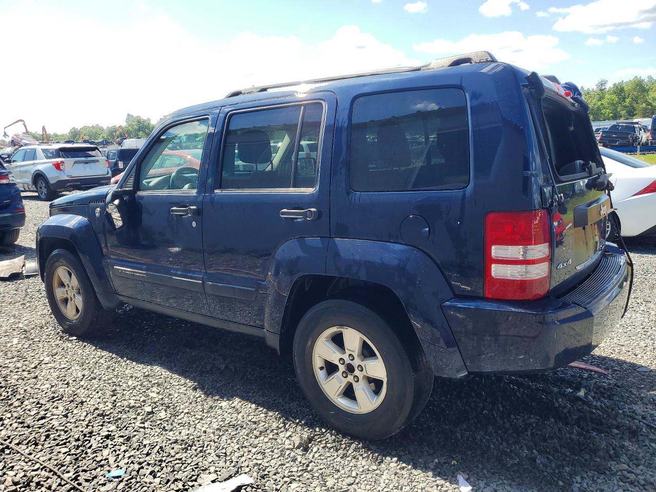 2012 Jeep Liberty Sport Синий vin: 1C4PJMAK3CW129869