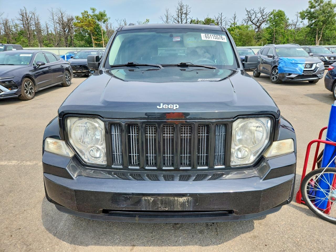 2012 Jeep Liberty Sport Black vin: 1C4PJMAK3CW137048