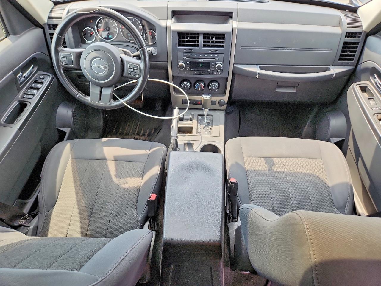 2012 Jeep Liberty Sport Black vin: 1C4PJMAK3CW137048