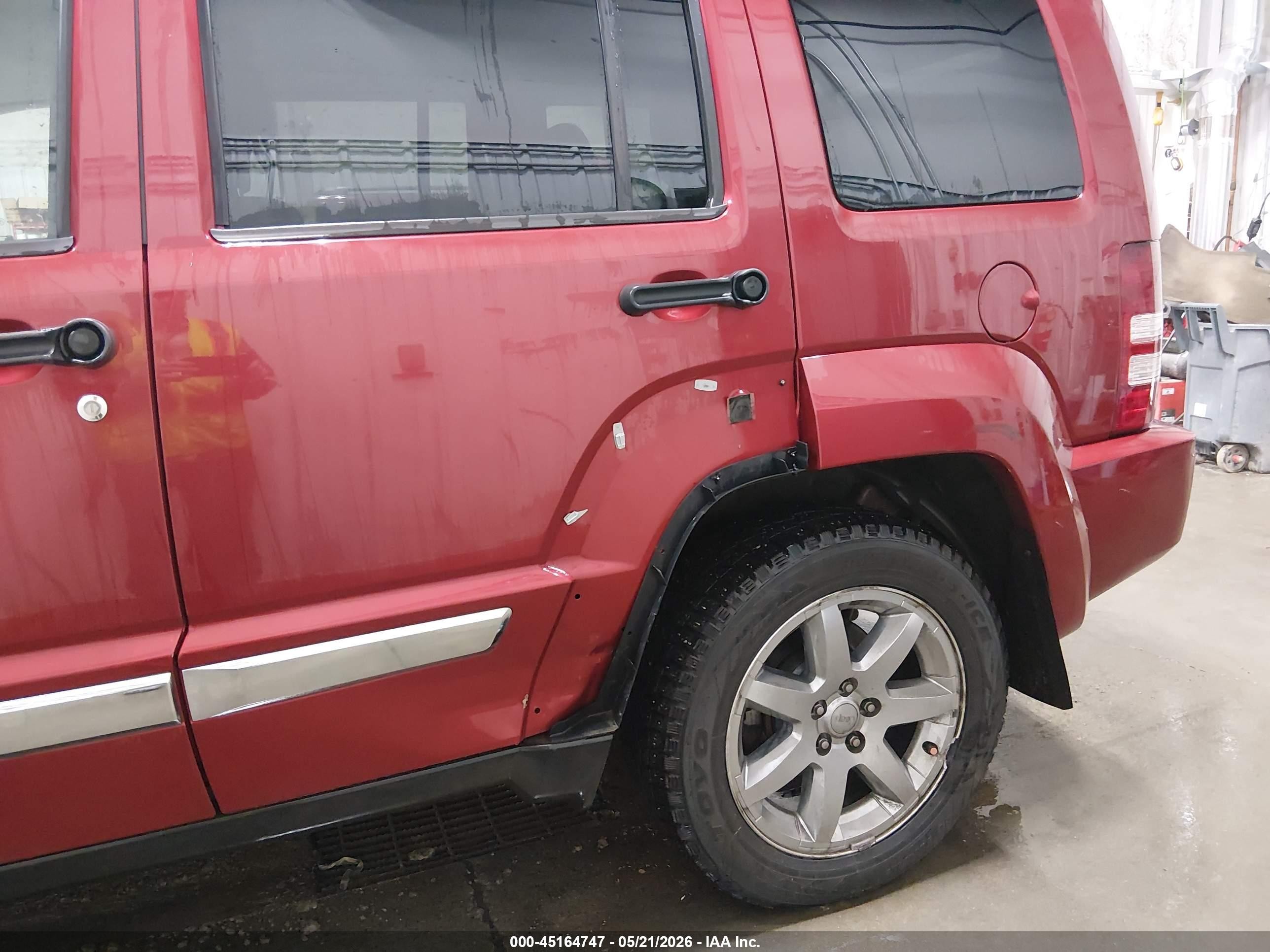 2012 Jeep Liberty Sport Red vin: 1C4PJMAK3CW199730