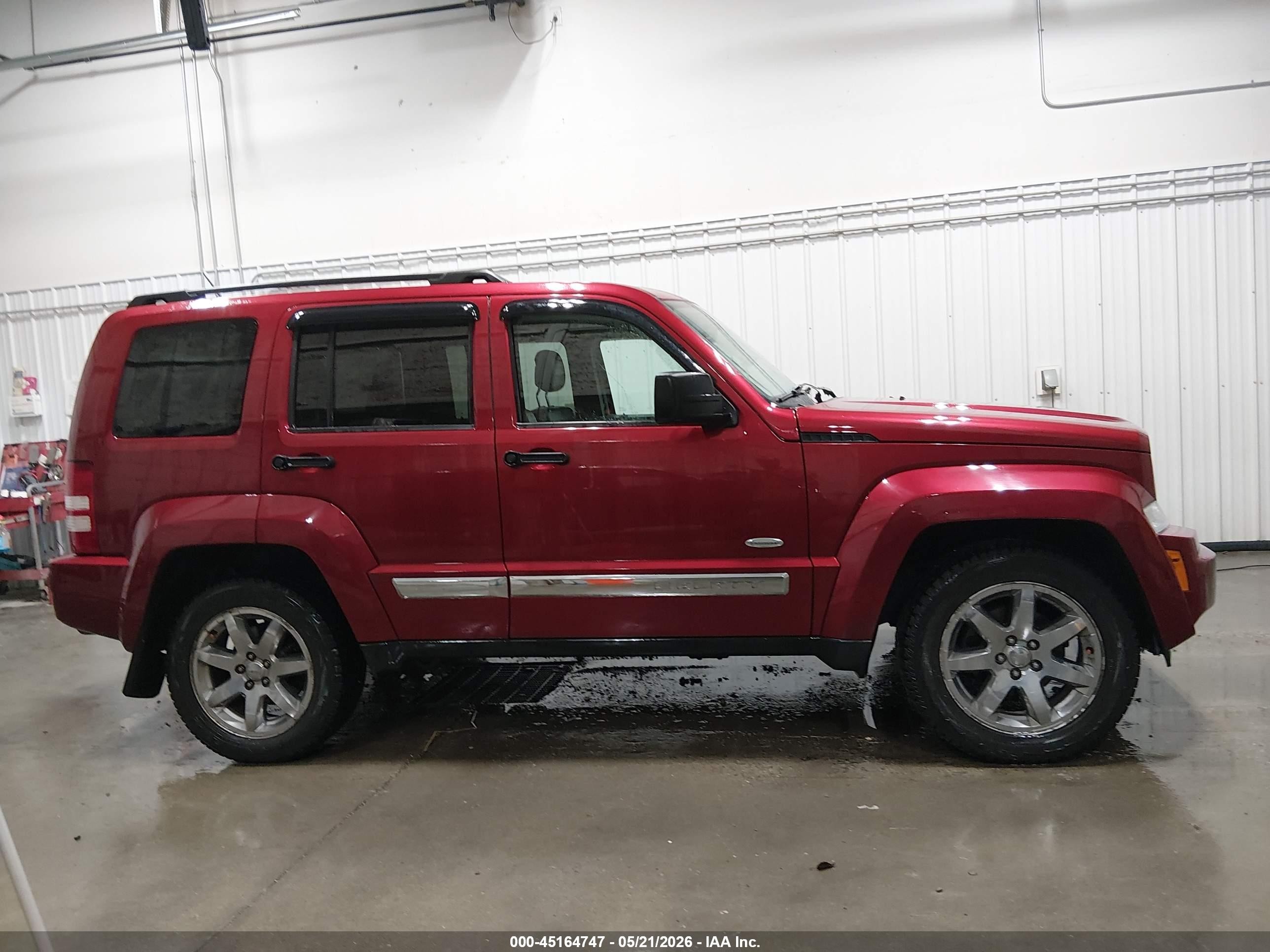 2012 Jeep Liberty Sport Red vin: 1C4PJMAK3CW199730