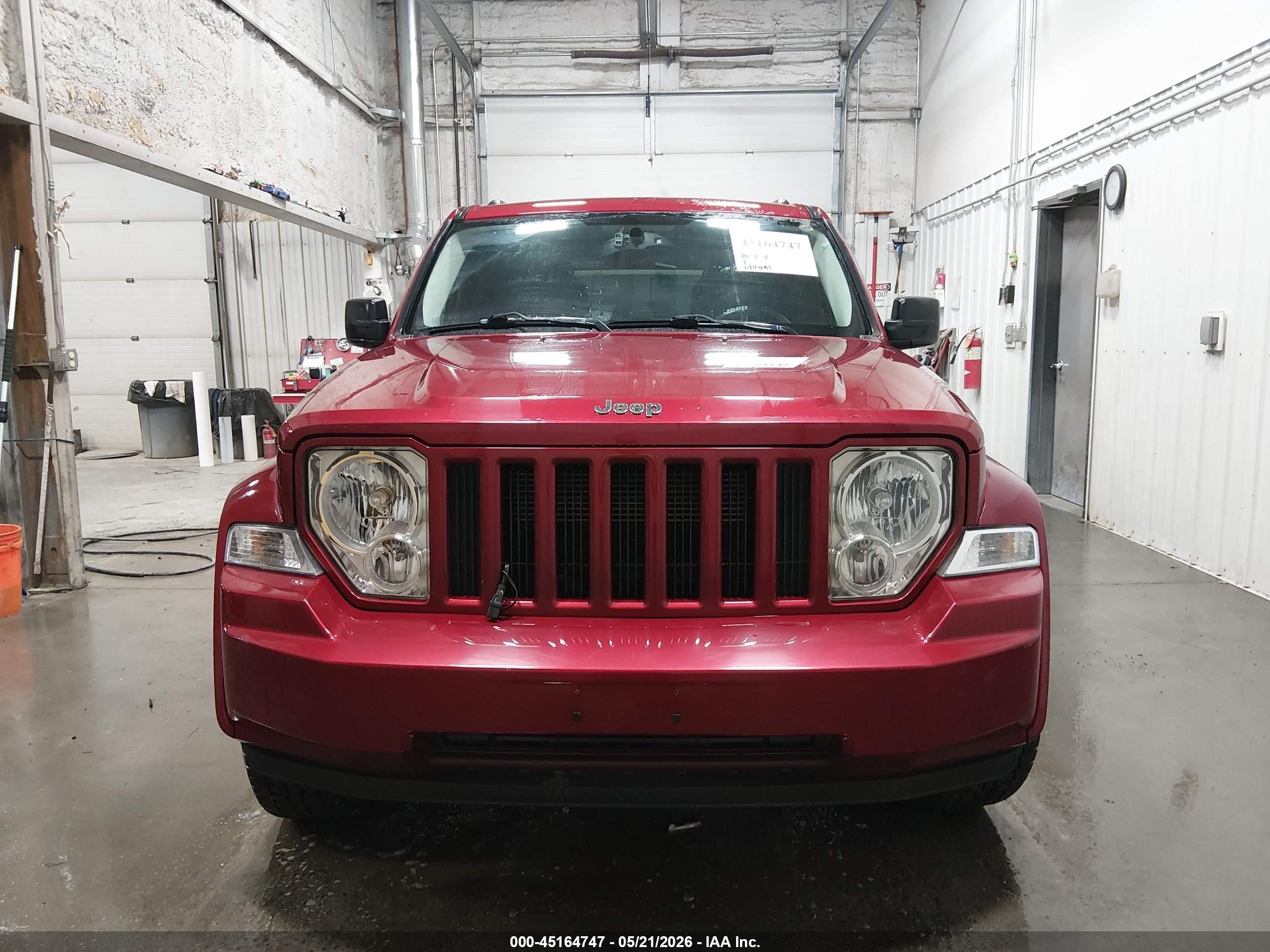 2012 Jeep Liberty Sport Red vin: 1C4PJMAK3CW199730