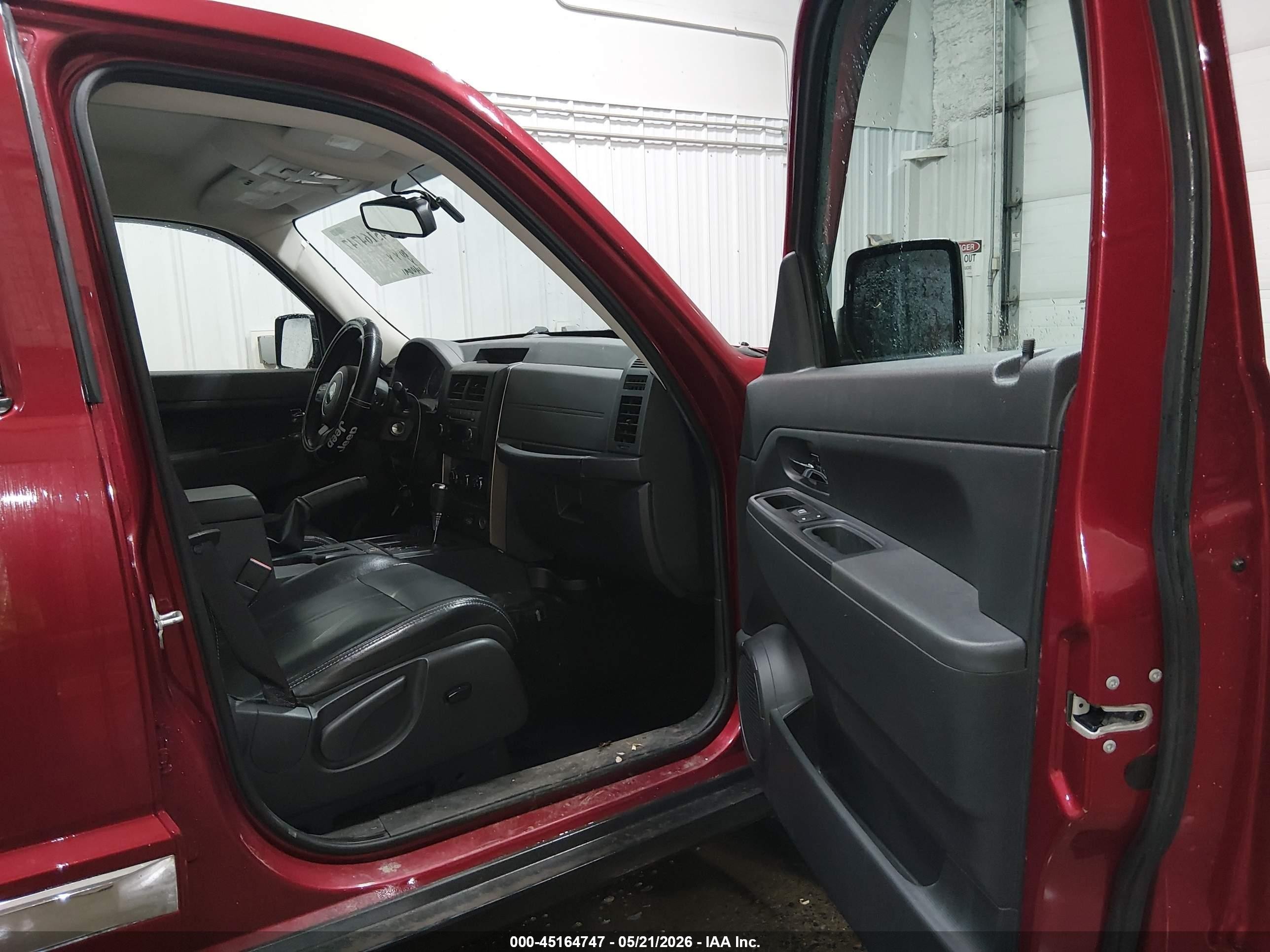 2012 Jeep Liberty Sport Red vin: 1C4PJMAK3CW199730