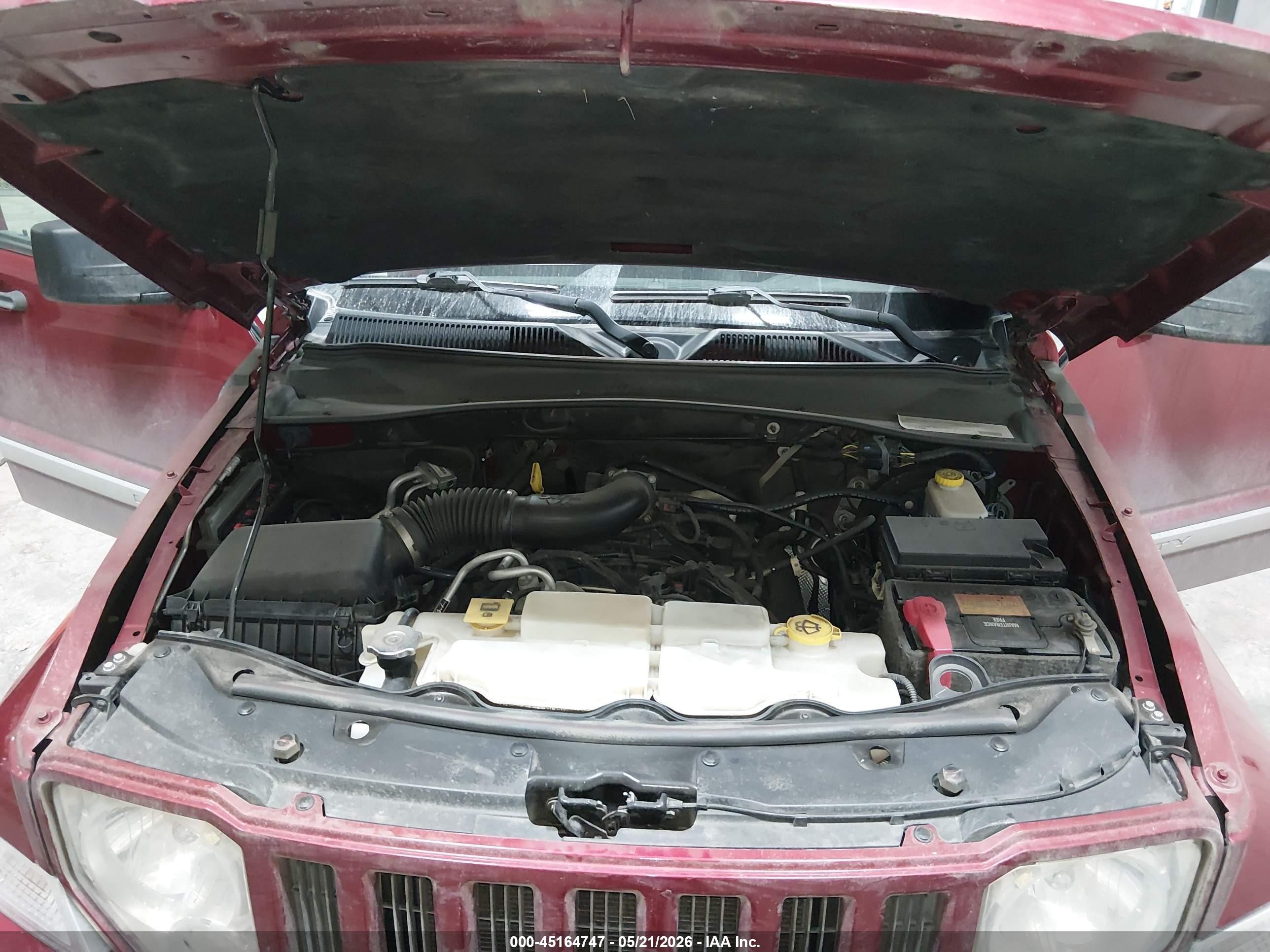 2012 Jeep Liberty Sport Red vin: 1C4PJMAK3CW199730