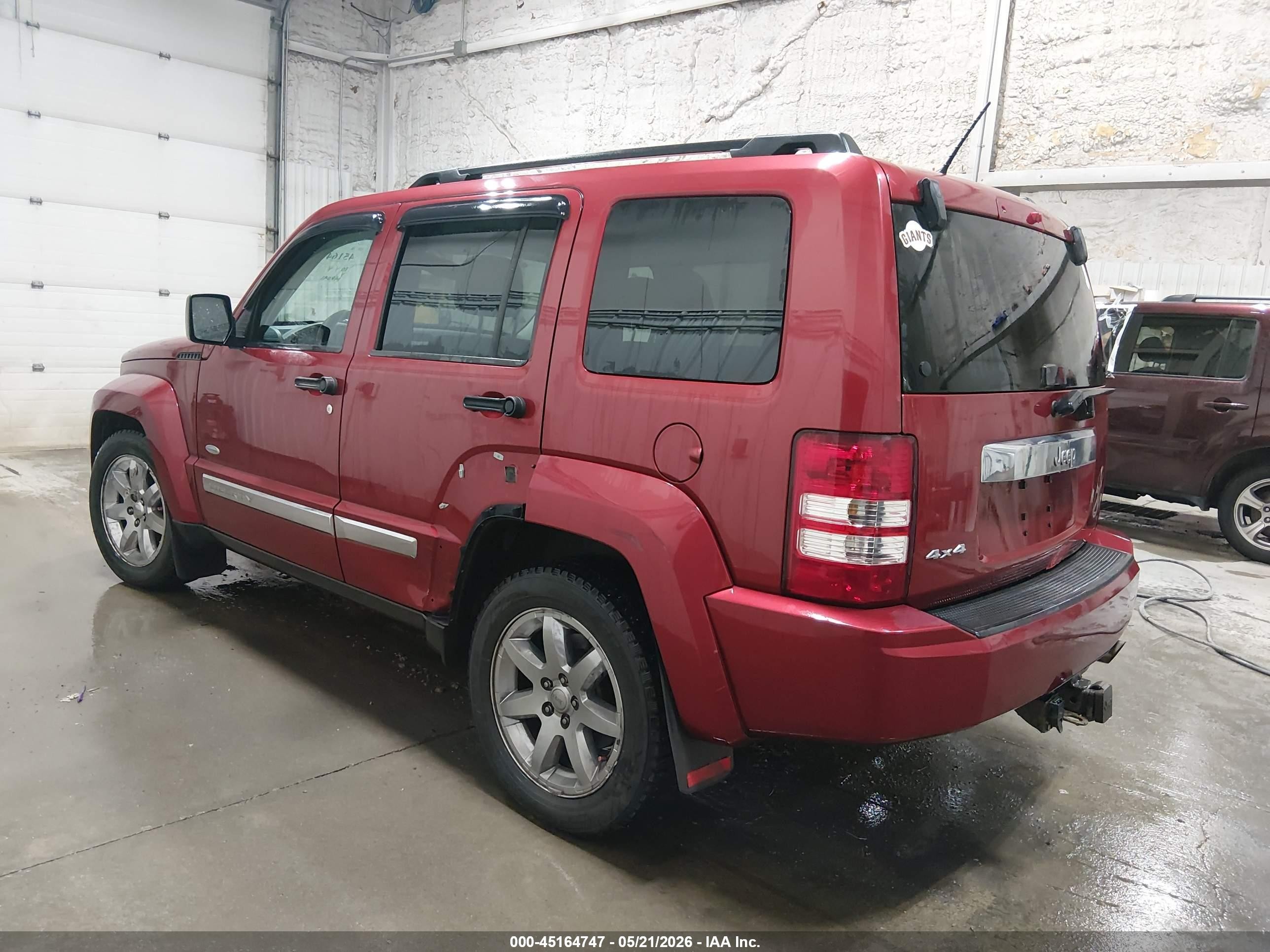 2012 Jeep Liberty Sport Red vin: 1C4PJMAK3CW199730